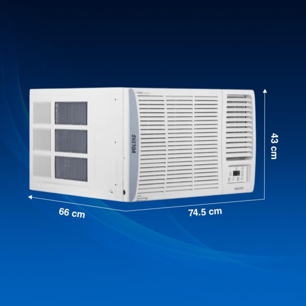 Voltas 1.5 Ton 3 Star, Turbo Mode Window AC (Copper Condenser, Anti-Rust Coating, Anti-Freeze Thermostat, AC 1.5T 183 Vectra Pearl, White) - Image 9