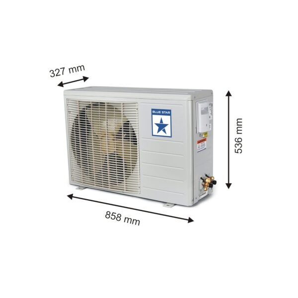 Blue Star 1 Ton 5 Star Convertible 5 in 1 Cooling Inverter Split AC (Copper, Multi Sensors, Dust Filters, Smart Ready, Blue Fins, Self Diagnosis, IC512YNU,White) - Image 7
