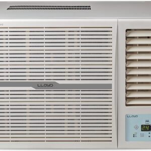 Lloyd 1.0 Ton 3 Star Fixed Speed Window AC (Copper, White with Silver Deco Strip, GLW12C3XWSEW)